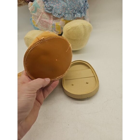 Vintage 1984 Furskins Teddy Bear Xavier Roberts  22" Stuffed Signed cabbage patc - Picture 5 of 11